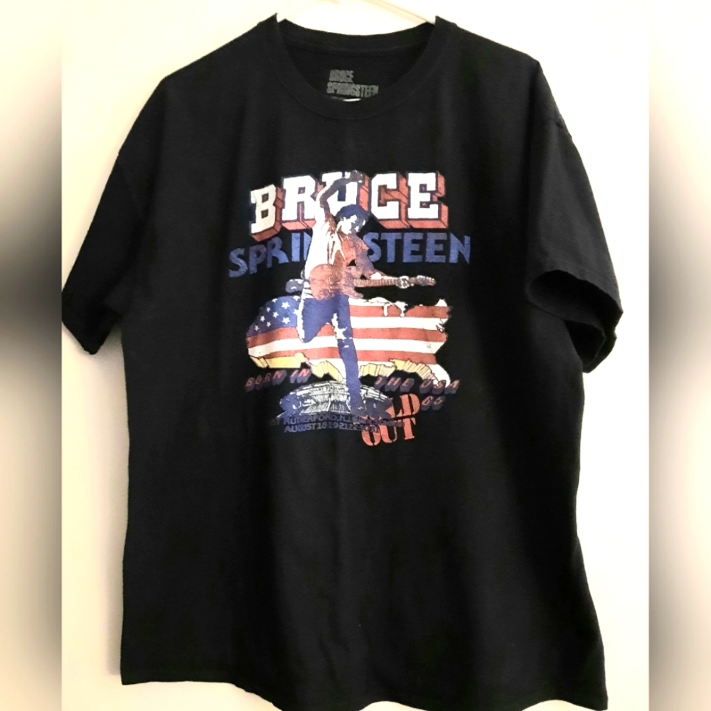 Bruce Springsteen-  Born In The USA, Giant Stadium T-Shirt, 2021-Men's XL